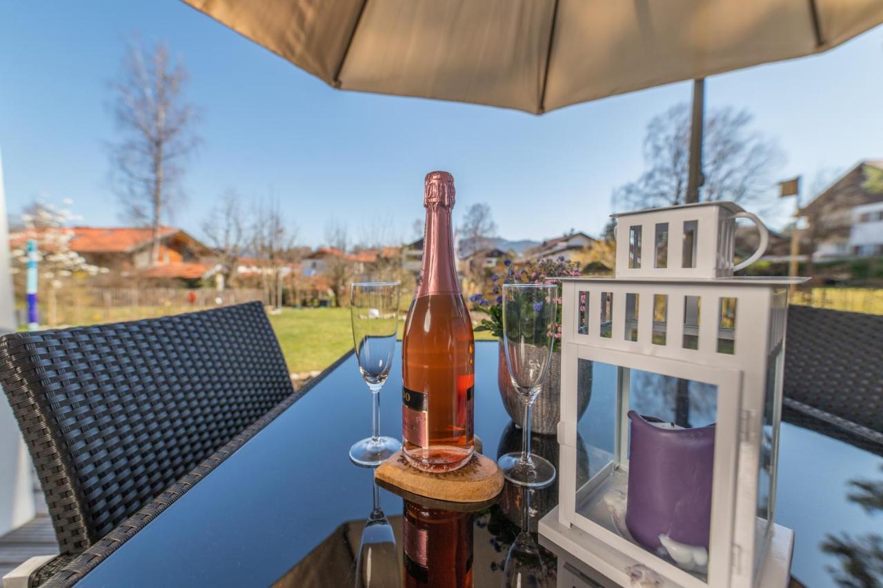 Helle Wohnung Mit Bergblick & Eigener Terrasse Bad Tölz Exterior foto